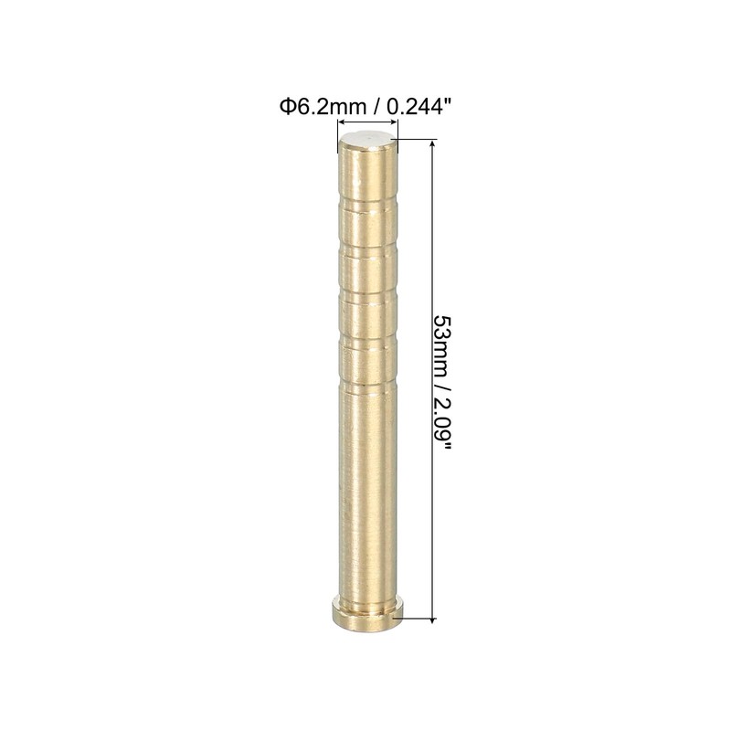 PATIKIL 150 Grain Archery Arrow Brass Insert, 12 Packs Insert