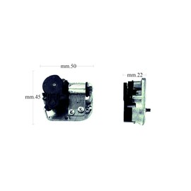 SOLO ORA Music Box Mechanism 18 Notes Hand Winding with Butterfly Key - Melody for Kids and Adults DIY Kit Italian Company