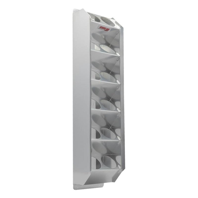 Extreme Max 5001.6231 Angled 12-Can Aluminum Aerosol Rack