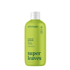 ATTITUDE Body Wash, EWG Verified Shower Gel, Dermatologically Tested, Plant and Mineral-Based, Vegan Personal Care Products, Pear & Amber Scent, 16 Fl Oz