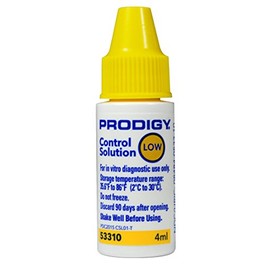 Prodigy 53310 Control Solution Low 4Ml, White, Yellow, Red