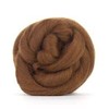 Medium Brown Merino Wool Roving/Tops - 50g. Yarn Great for