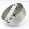 Junction Box Brushed Gold Metal in Set with Accessories Diameter
