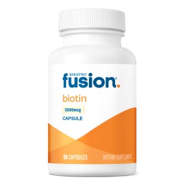 Bariatric Fusion Biotin 5000mcg 90 Cápsulas Para Crecimiento