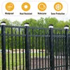 Tujoe 25 Pack Solar Fence Post Cap Lights 2In x