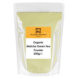 Organic Matcha Green Tea Powder 250g by Manor Springs Organic
