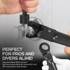 Sunluway Plumping Tools Angle Stop Wrench, Professional Plumbers Wrench Angle-On
