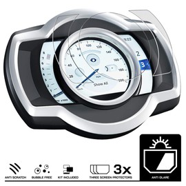 Speedo Angels Dashboard Screen Protector compatible with ROCKET 3 (2020+) 3 x Anti Glare