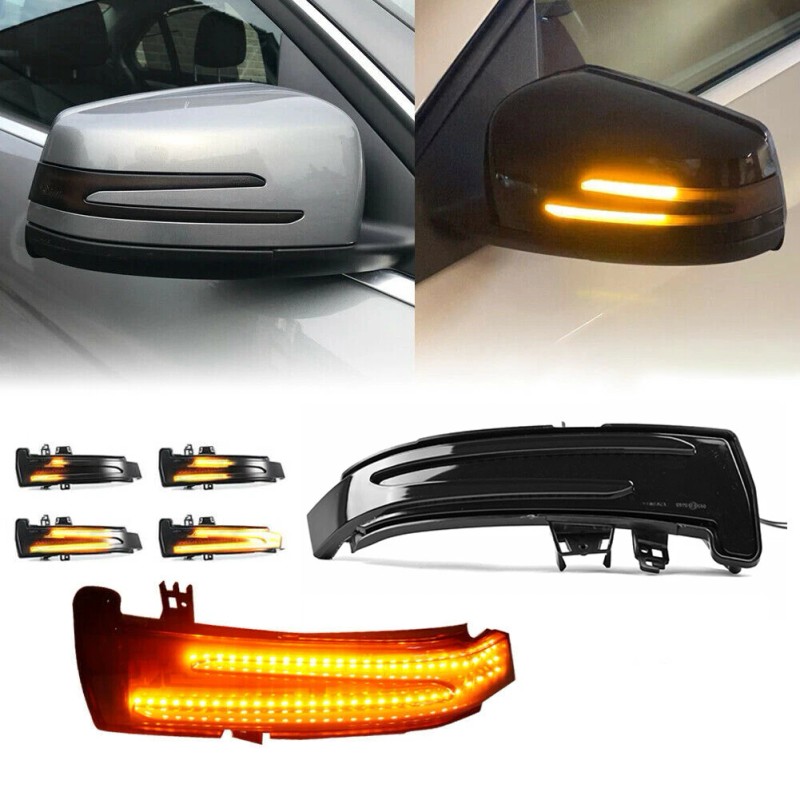 dreamrefit 2PCS Sequential LED Side Mirror Lamp Turn Signal Light