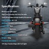 NATGIC 1PC Motorcycle Tail Light Chopped Rear Fender Edge LED
