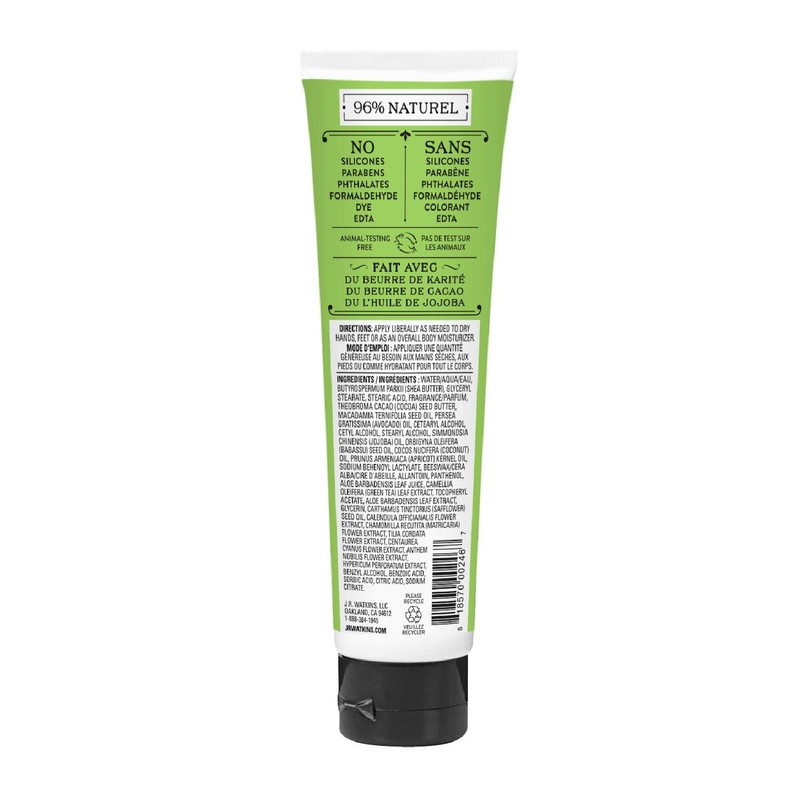 J.R. Watkins: Shea Butter Hand Cream, Aloe & Green Tea