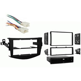 Harmony Audio Compatible with Toyota RAV4 2006 2007 2008 2009 2010 2011 Multi DIN Stereo Harness Radio Install Dash Kit Package