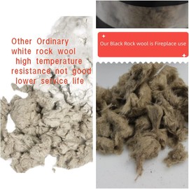Americangaslogs Rock Wool 4oz for Gas Logs