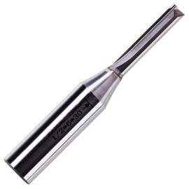 Rennie Tools - 6mm Cutting Diameter x 30mm Flute x 1/2" Shank TCT Tipped 2 Flute Straight Router Cutter Bit. Compatible With Makita Trend Festool Hikoki Dewalt Router Etc. 6mm Router Bit