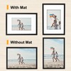 A4 Frame, Wooden A4 Picture Frame, Photo Frame Black with