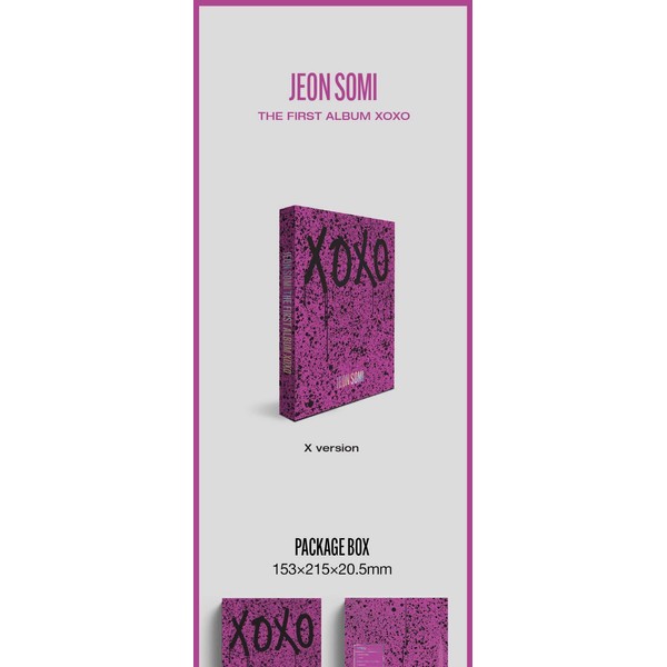 IOI Jeon Somi SO MI XOXO 1er álbum X versión