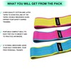 GMEX Fabric Resistance Bands | Skin-Friendly Resistance Bands | Exercise