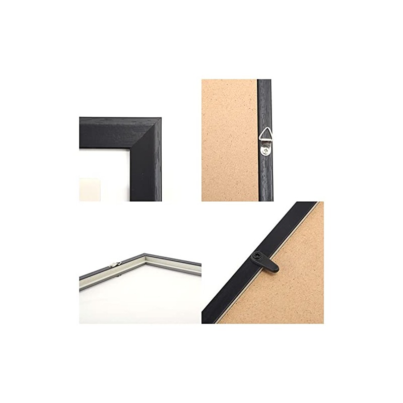 VANJOH 106214 3-Way Frame 20 Square Brown (Includes 2 Mats)