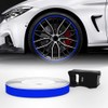 Quattroerre Refractive Wheel Trim Stripes with Applicator for Car Rims,