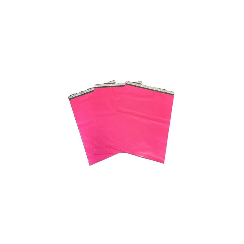 10x13” Pink Colored Poly Mailers Shipping Bags Self Sealing 2MIL
