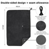 WUFANC Shiny Bath Drying Cloth, Pack of 3, Sweat Quickly