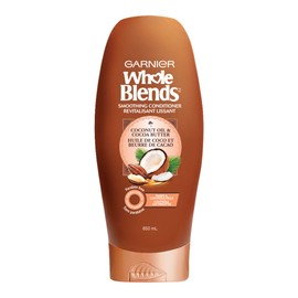 Garnier Whole Blends Conditioner with Coconut Oil & Cocoa Butter Extracts, 22 Fl Oz (1 Count)