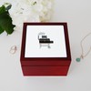 CafePress BBQ Smoker Memory Keepsake Jewelry Box, 5"x5"x3.75"