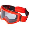 Fox Racing MAIN STRAY MOTOCROSS GOGGLE, Clear Lens, Flo Red