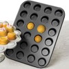 Cseese 2 Pack Mini Muffin Pan, 24 Cup Muffin Tin,