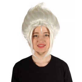 Products Adult Women's Animated Movie Frost-talent Fairy White Updo Wig, HW-7140