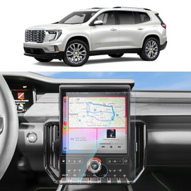 SKTU for 2024 GMC Acadia Screen Protector 15 Inch for 2024+ GMC Acadia (Elevation/AT4/Denali) 15-Inch Infotainment Touchscreen [Ultra HD, Anti Glare& Scratch] GMC Acadia 2024 Accessories
