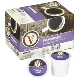 Victor Allen's Coffee 72 Count Single serve cups for Keurig K-Cup Brewers (French Roast)