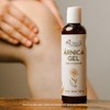 PACALLI Gel de Árnica, 120g, Fórmula Natural con Mentol y