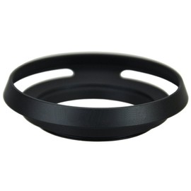 Digital Nc Lens Hood Compatible with Leica D-LUX (Typ 109) + Lens Cap Cover