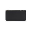 YONBEN Pencil Pen Case Stationery Case Pouch Bag (Black,Faux leather)