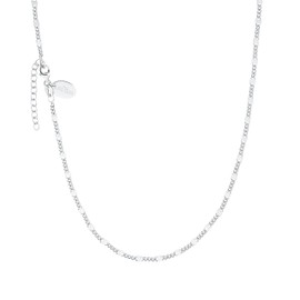 s.Oliver 2032901 Women's Necklace 925 Sterling Silver 42 + 3 cm Silver Comes in Jewellery Gift Box, Sterling Silver, No Gemstone