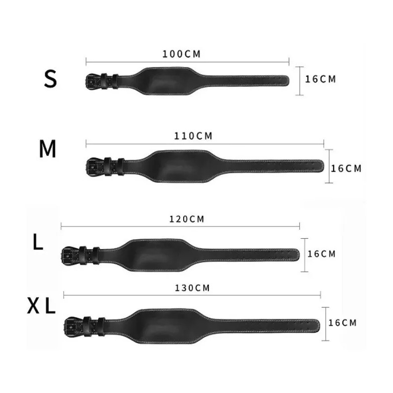 JM Cinturón Levantamiento Gym Amohadilla Piel Sintética Premium