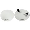 iMBAPrice IMBA-CP9000-1 9-Inch Diameter Screwless White Plastic Ceiling Cover Plate
