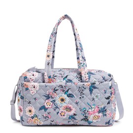 Vera Bradley Performance Twill Large Travel Duffle Bag, Parisian Bouquet