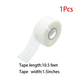 YUYUDEHM Clear Self Adhesive Caulk Tape, Waterproof Sealant Strip, Caulking Tape for Kitchen & Bath, Sealant Caulk Strip for Toilet