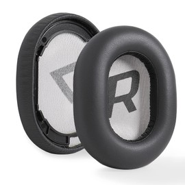 PESLNG Professional PU Leather Replacement Ear Pads for Plantronics BackBeat Pro 2, Uses High Quality Memory Foam for More Comfort and Durability. (Protein Leather/Titanium Grey)