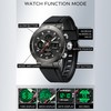 Yuxier Military Watches for Men Waterproof Tactical Watches Men Army