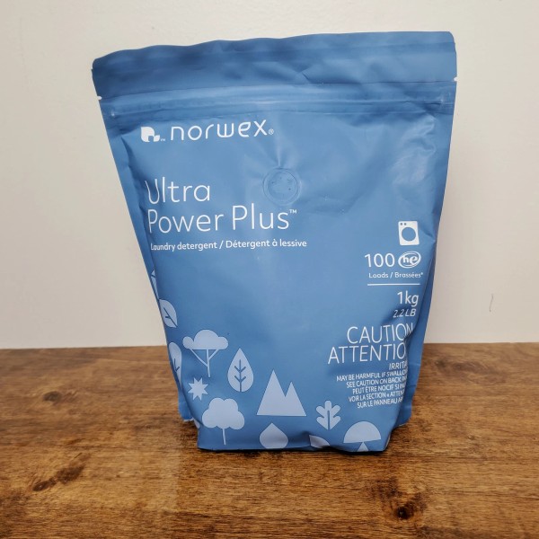 Undisclosed Norwex Ultra Power Plus Laundry Detergent 1KG 2.2LB Nontoxic