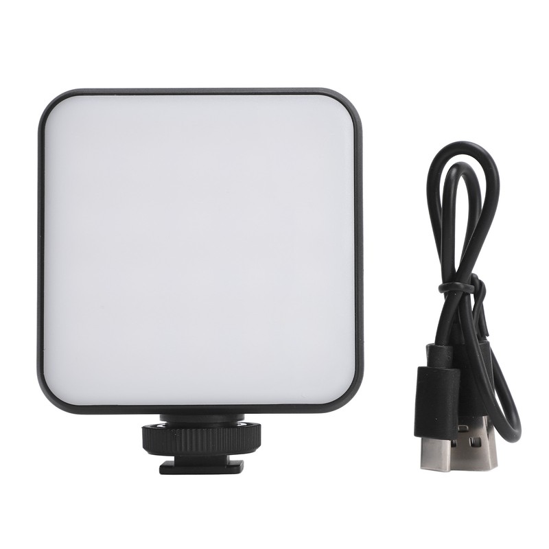 LED Camera Light Dimmable 2500K to 6500K 1200mAh Rechargeable Portable