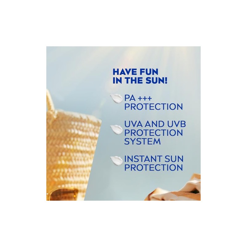 Nivea Loción solar hidratante SPF 50 | 4.2 fl oz