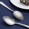 36-Piece Dinner Spoons Set, Funnydin 6.7" Stainless Steel Spoons Silverware,