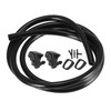 X AUTOHAUX 6pcs Windscreen Wiper Nozzles Kit Windscreen Washer Hose