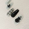 Black Cat Handmade Nail Tips - Natural / 검은 고양이