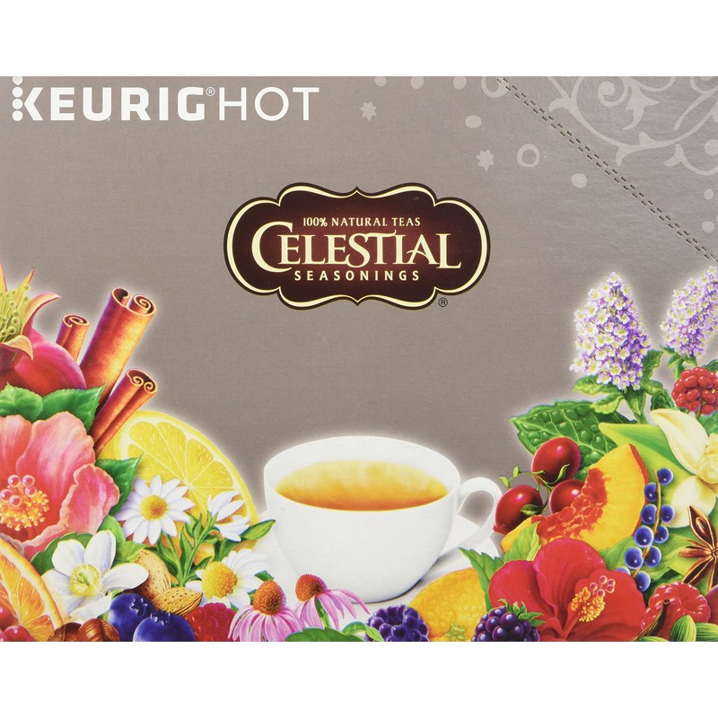 Celestial Seasonings Decaf Green Tea, K-Cup Portion Pack for Keurig