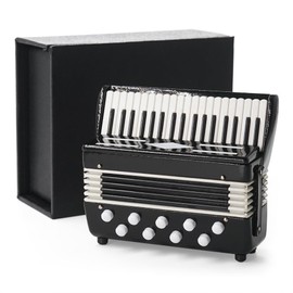 Odoria 1/6 Scale Miniature Accordion Dollhouse Musical Instrument Accessories